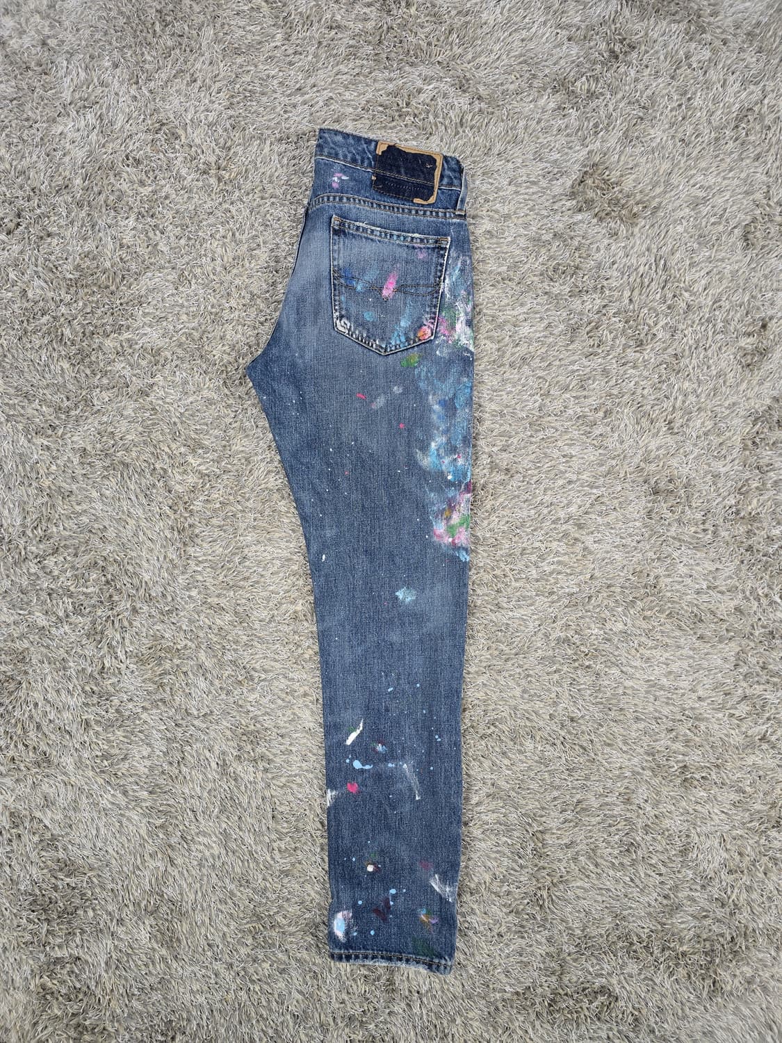 폴로 랄프로렌 페인트 데님 청바지 34 상품이미지2