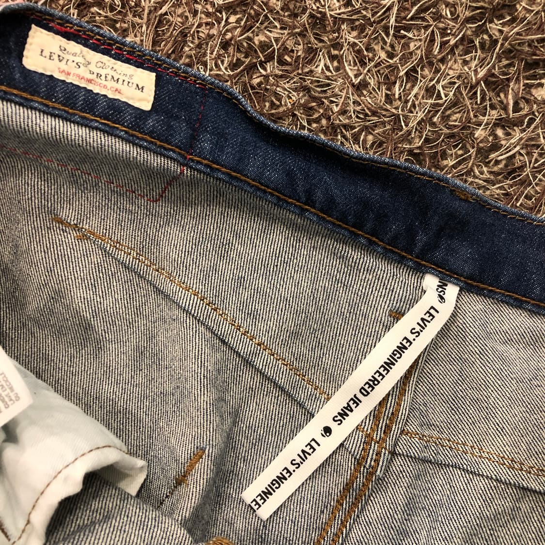 리바이스 LEJ 엔지니어드 진 엔진 데님 팬츠 상품이미지6