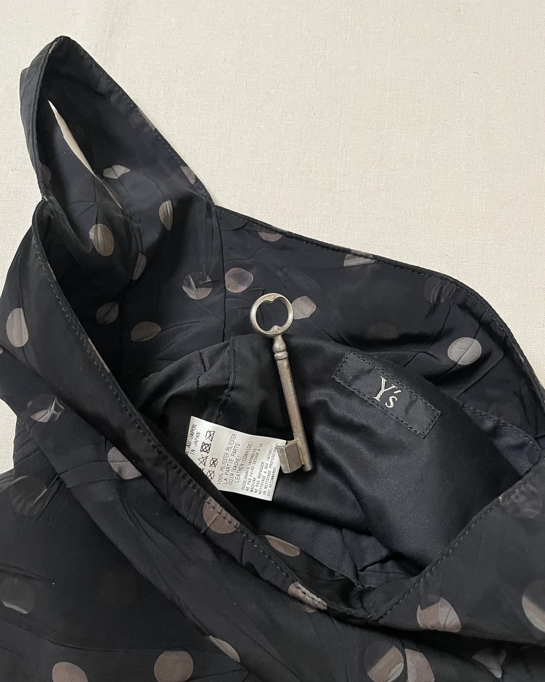 요지야마모토 도트 노트백 yohji yamamoto Y’s 핸드백 상품이미지7