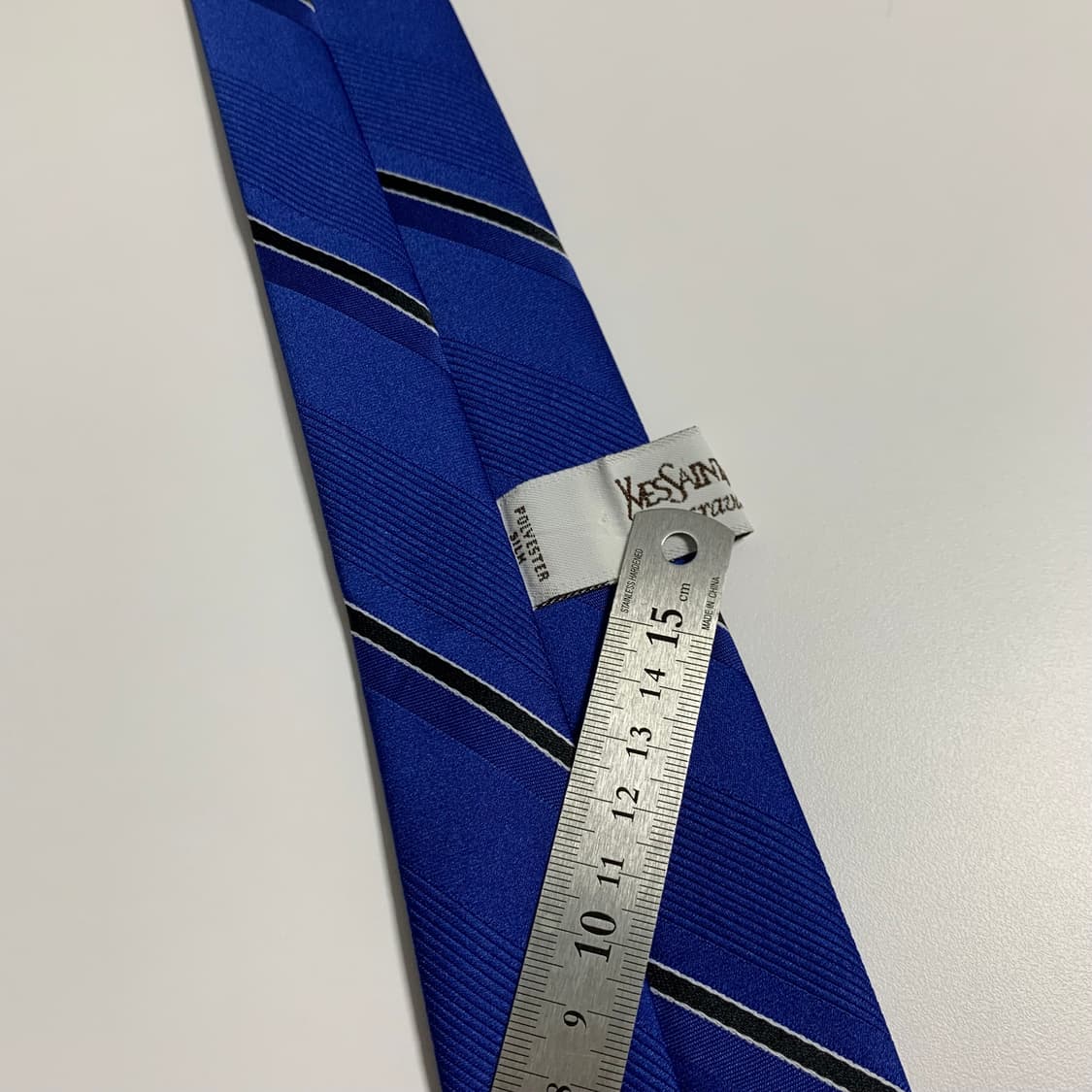 입생로랑(YSL) 폴리 내로우 슬림넥타이 명품 A+등급 7cm 상품이미지7