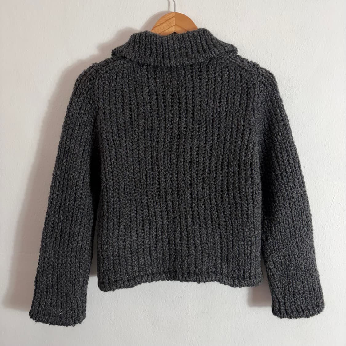 마시모두띠 울니트 가디건 다크그레이(S) 상품이미지2