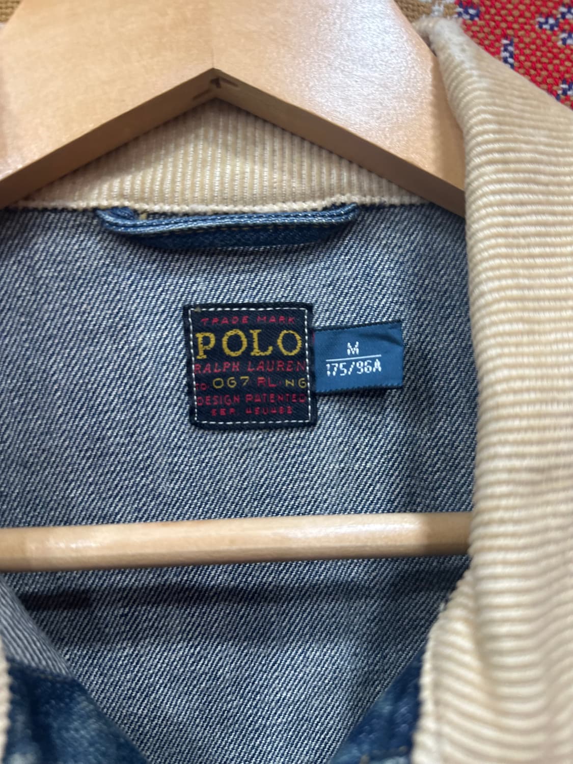 폴로랄프로렌 데님덩가리 데님 트러커 자켓 (M).  상품이미지4