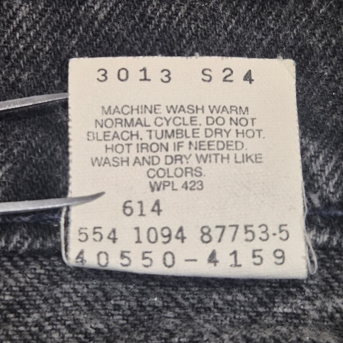 [36]90s US made 리바이스550 블랙 -833 상품이미지5