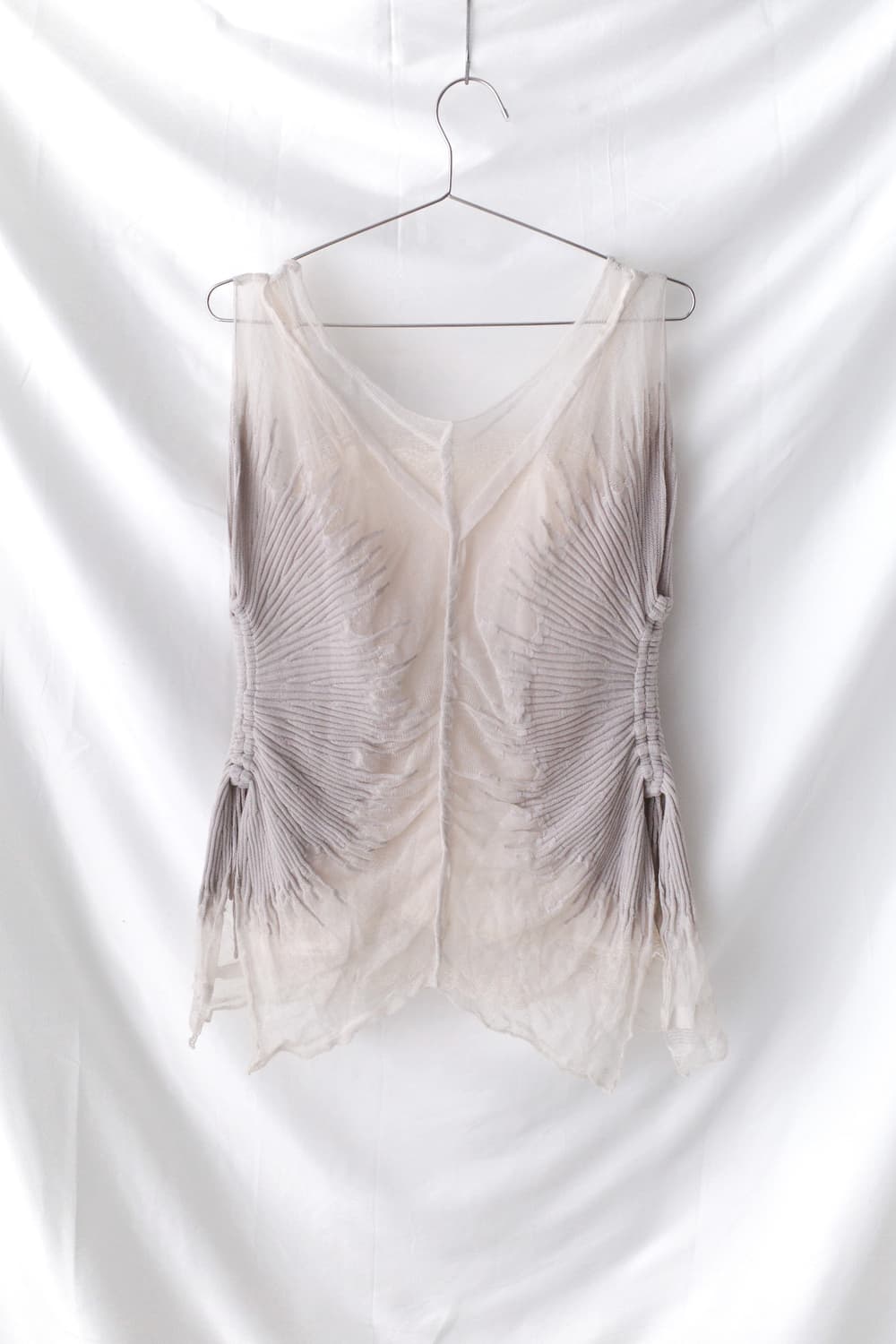 butterfly see-through sleeveless (set)  상품이미지2