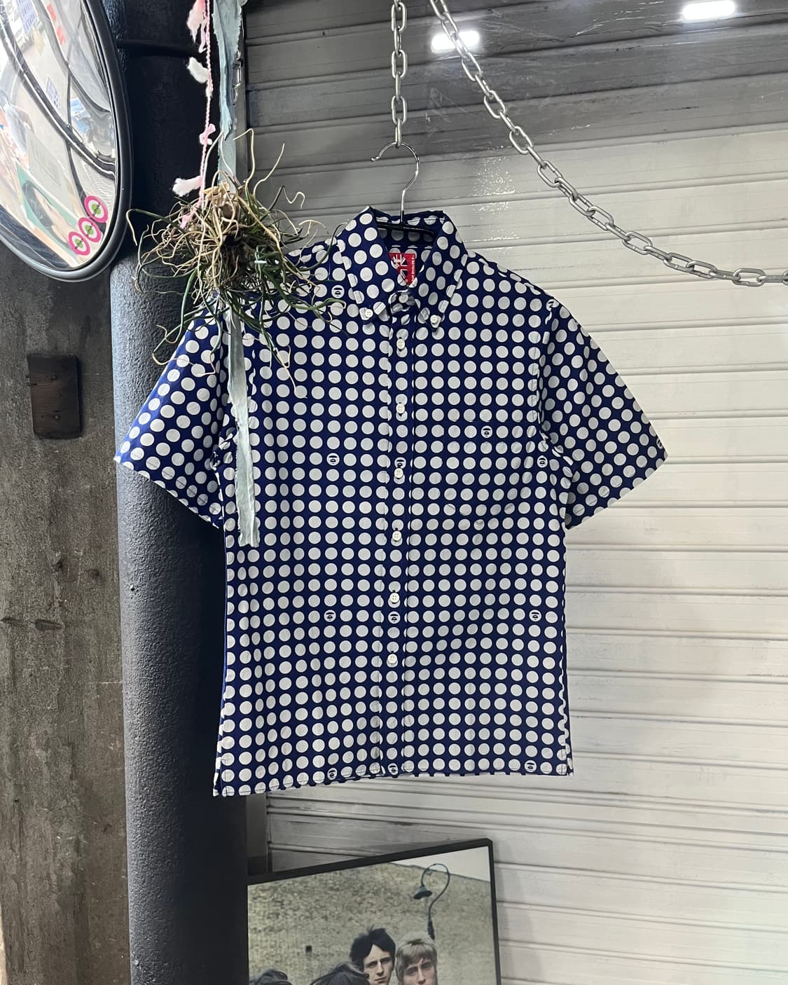 00s a bathing ape dot shirt 상품이미지2