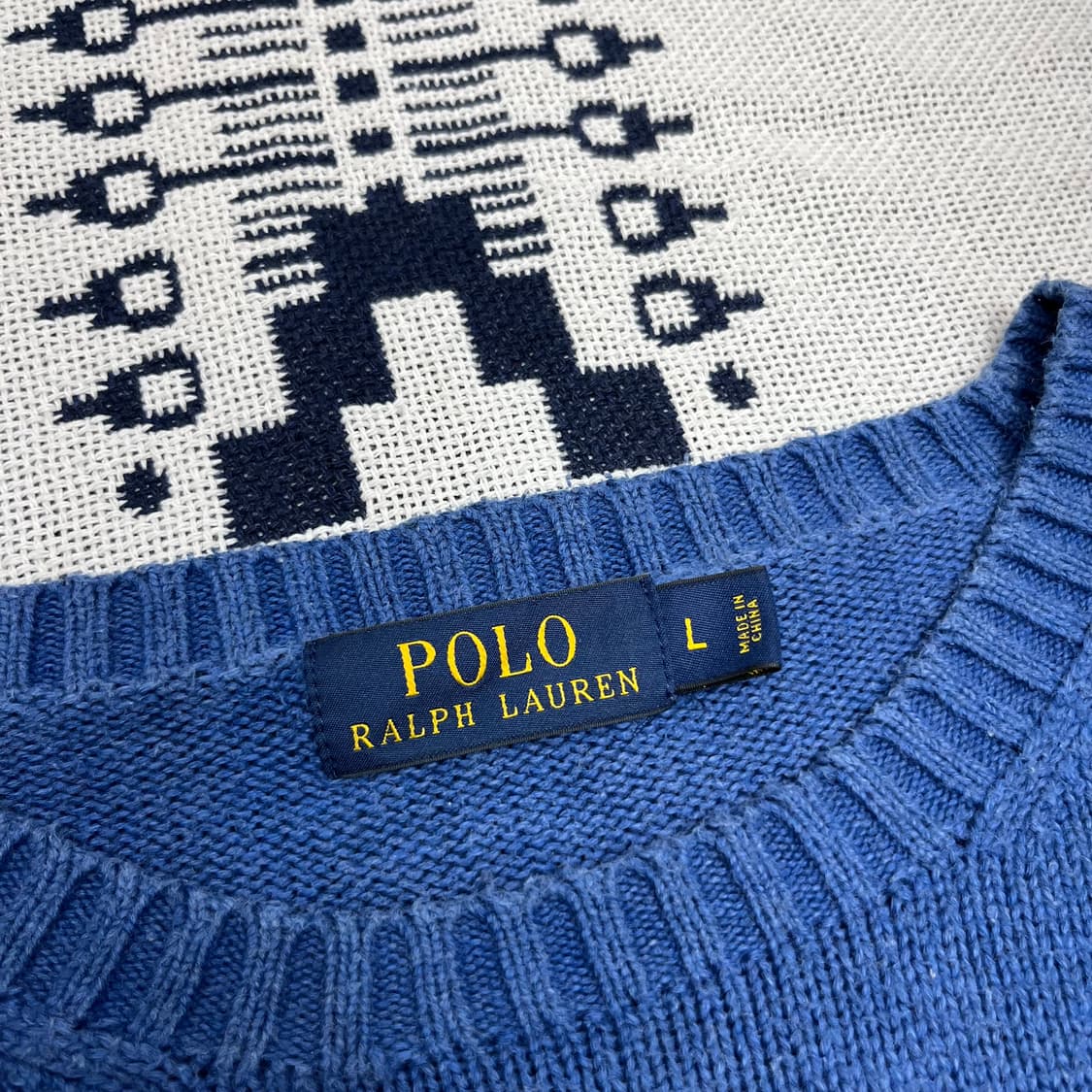 폴로 포니 로고 코튼 니트 상품이미지8
