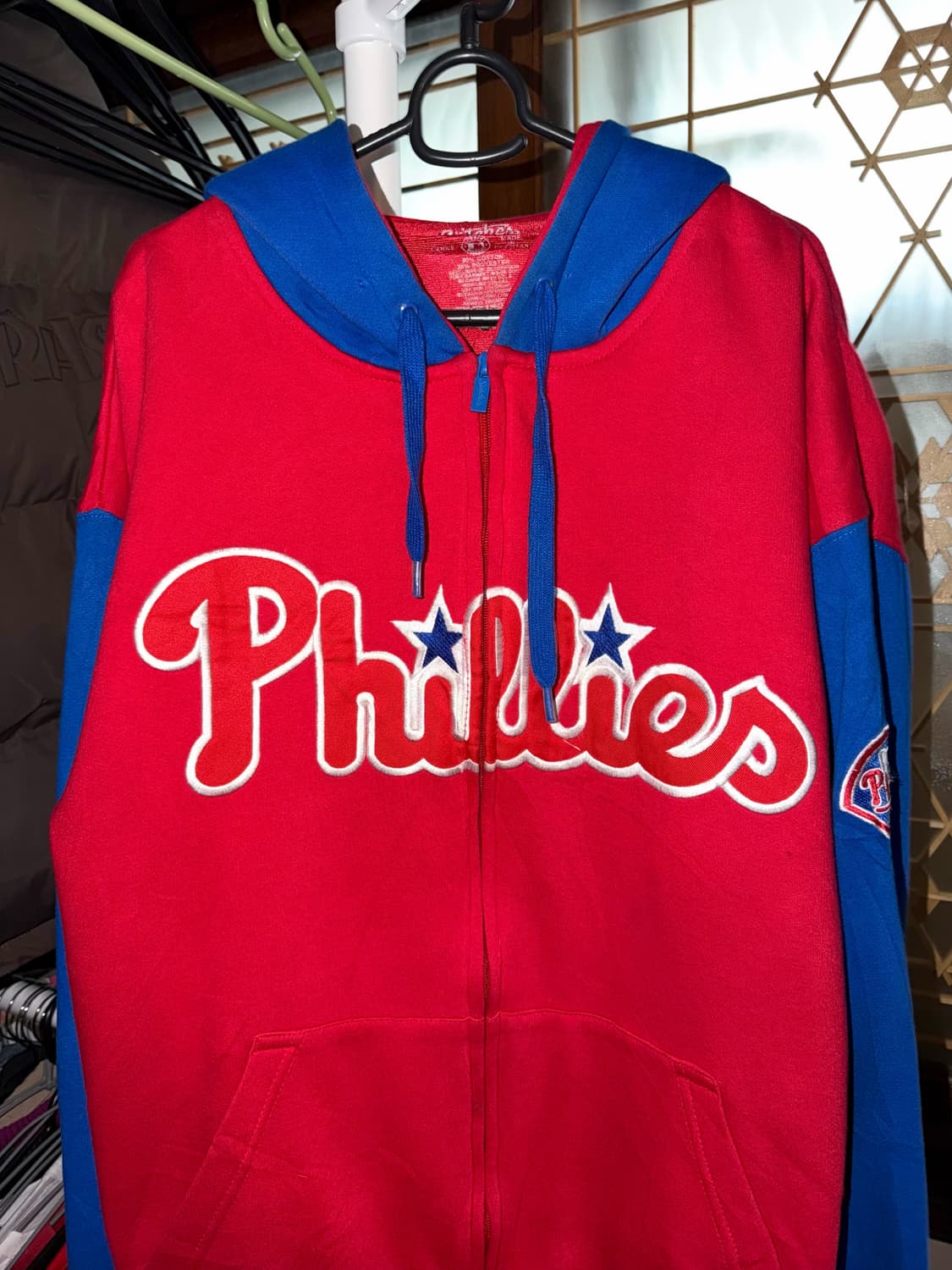 00’s MLB Stitches 필라델피아 필리스 후드집업 상품이미지3