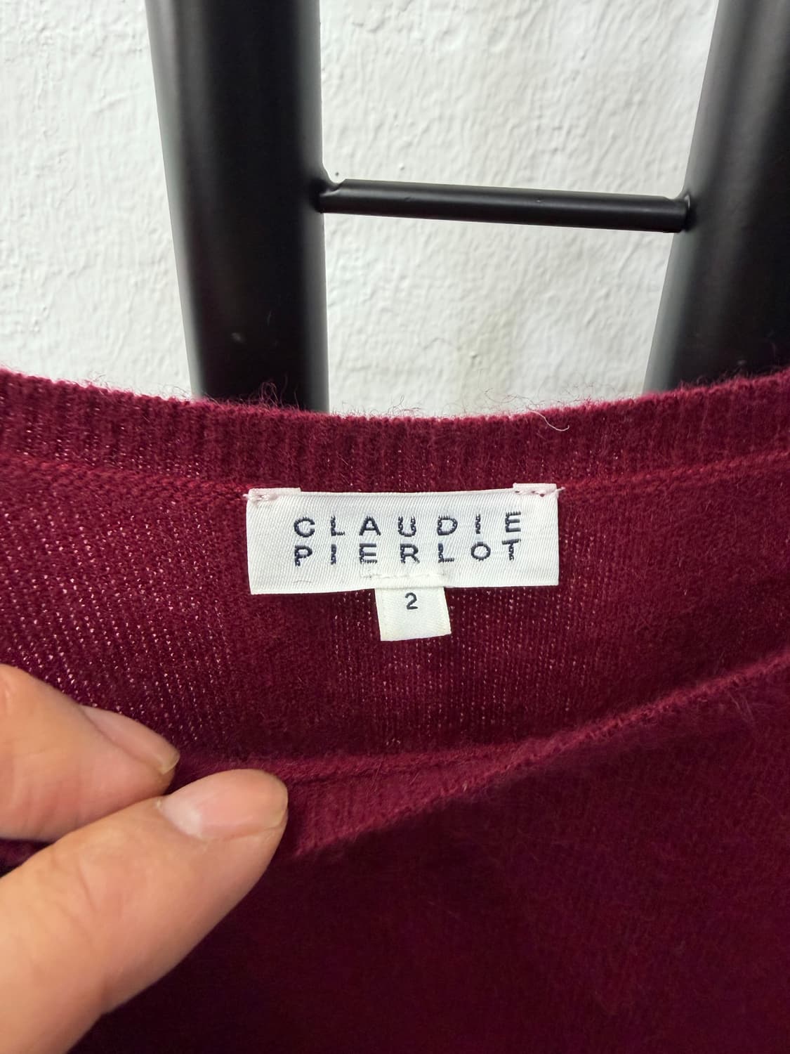 매장판정품) 끌로디피에로 캐시미어 혼방 여성니트 2 상품이미지7