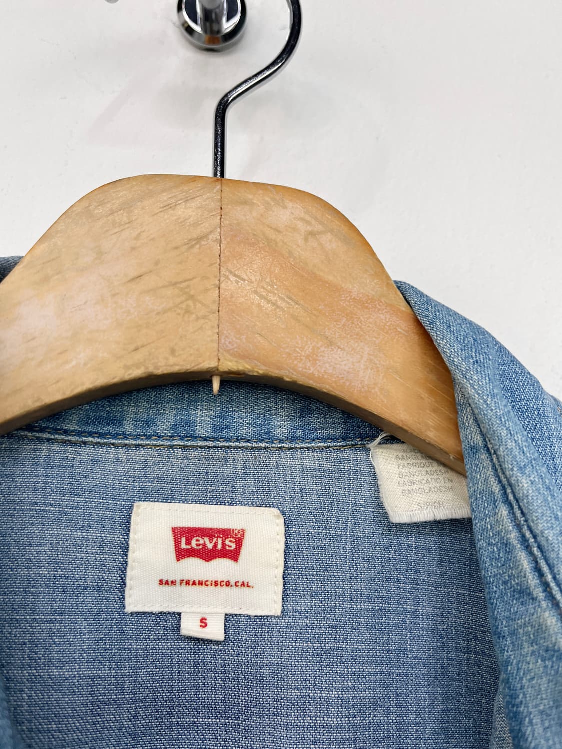 리바이스 웨스턴 데님 셔츠 상품이미지8