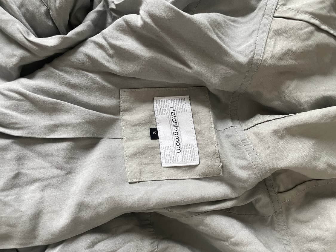 헤칭룸 snow mid parka light grey 상품이미지5