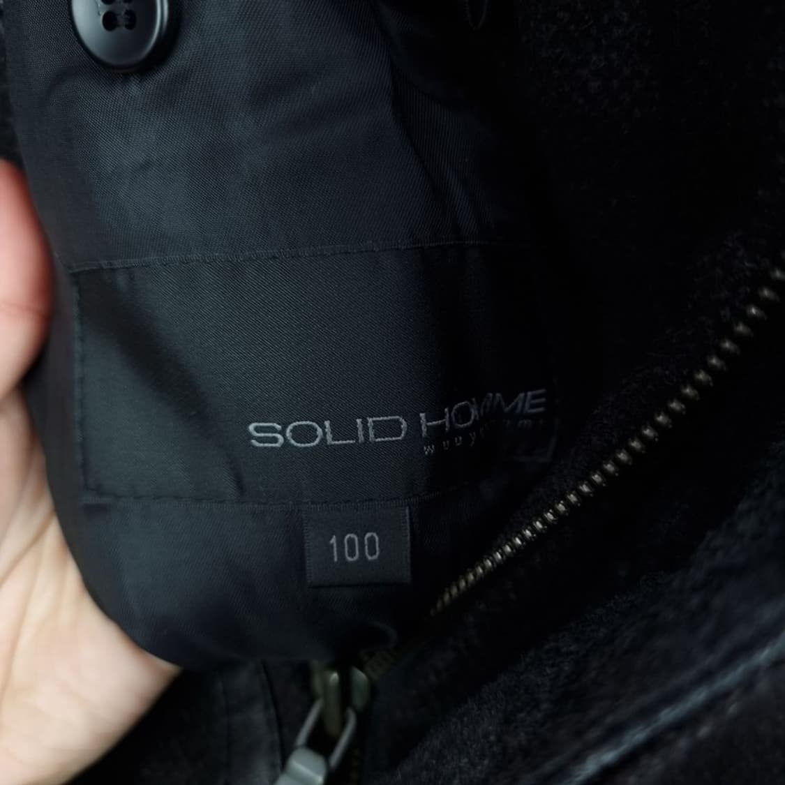 [솔리드옴므] 필드 야상 오마주 모직 코트 P01249 상품이미지7