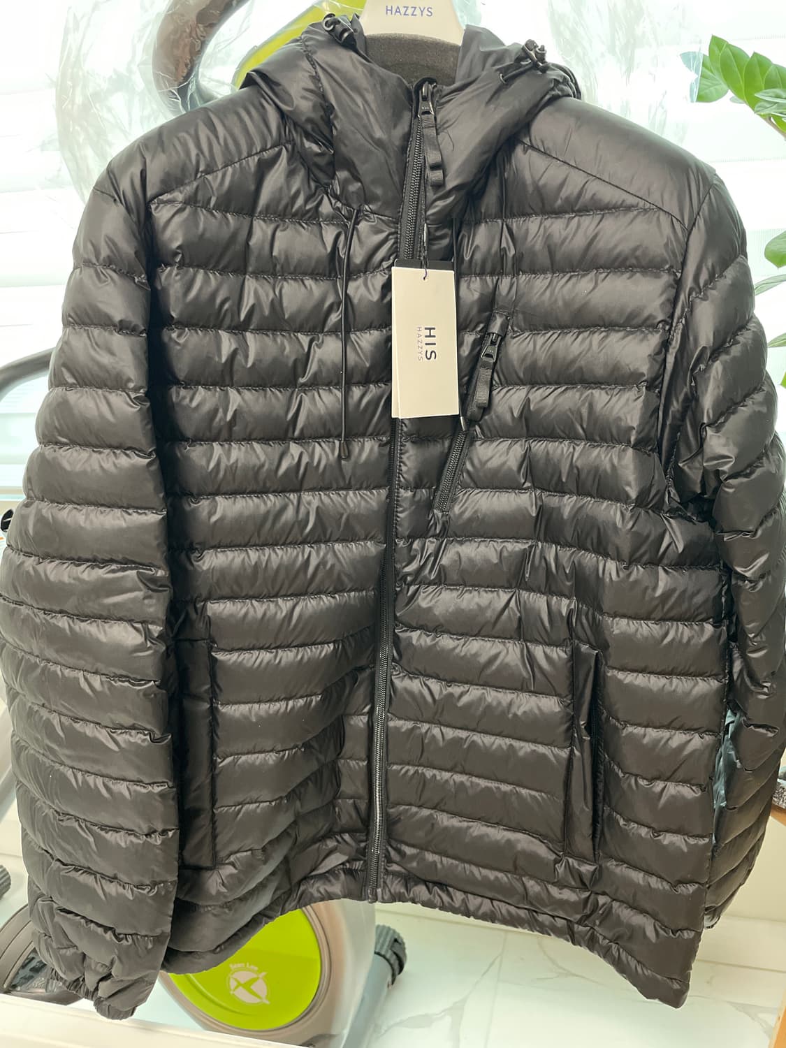 his헤지스 구스다운 경량패딩 상품이미지2