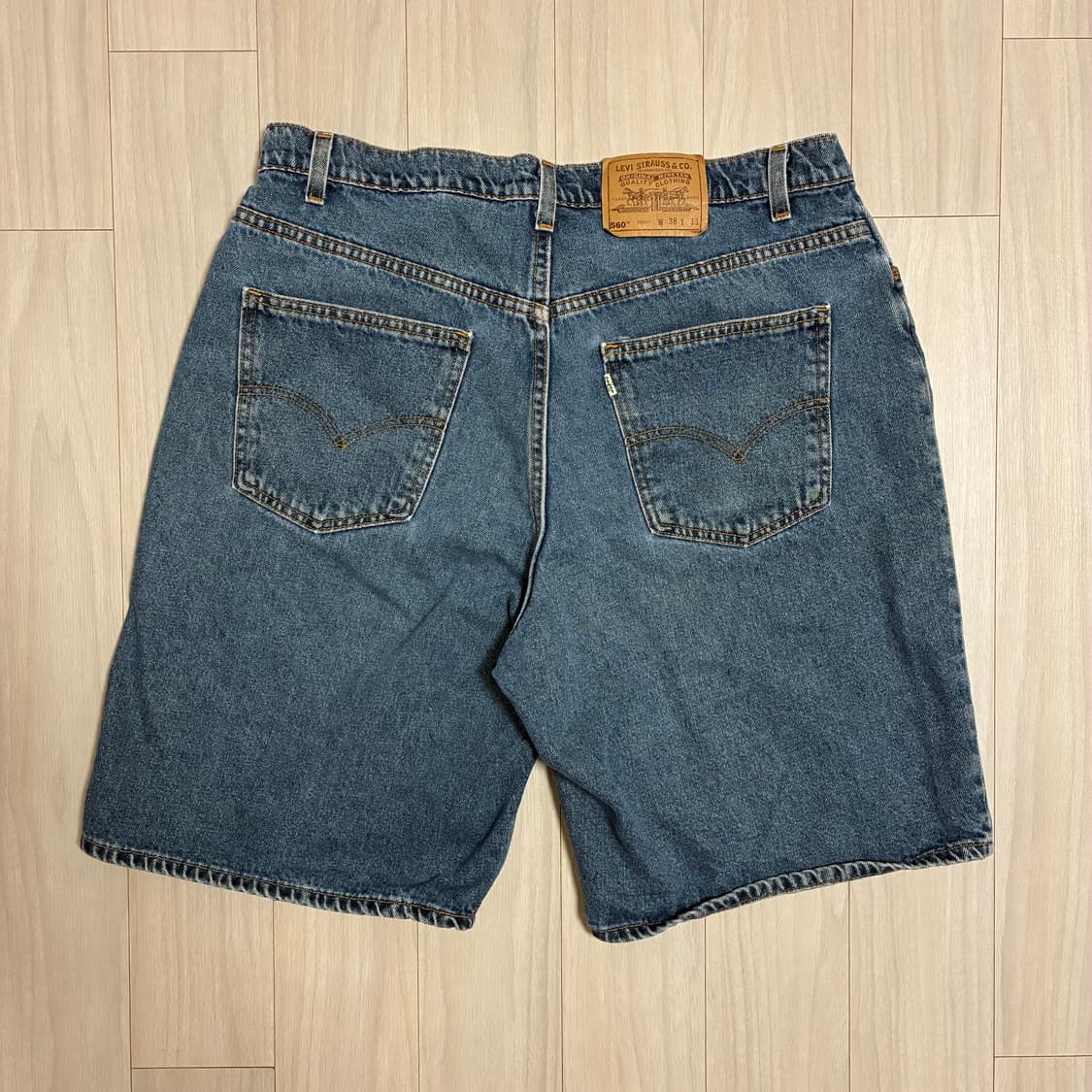 90s 리바이스 560 쇼츠 Made in USA 상품이미지2