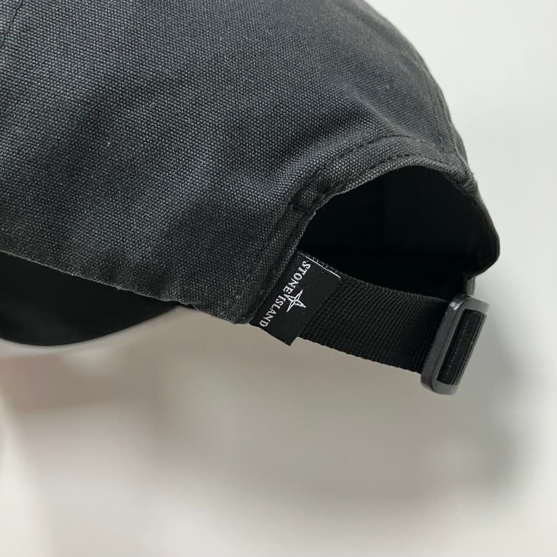 [Stone Island] 스톤아일랜드 로고 와펜 볼캡 모자 블랙 상품이미지6
