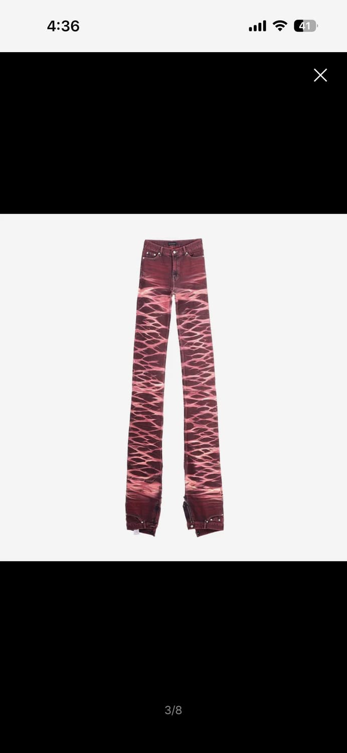 써저리 윤슬 롱 더블 진 플레임 M 상품이미지3