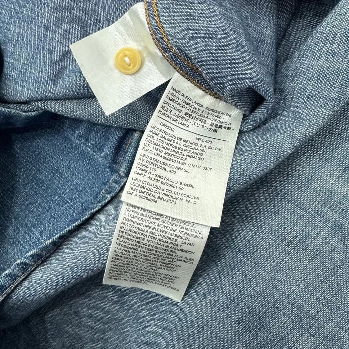 L 리바이스 웨스턴 남방 셔츠  상품이미지5