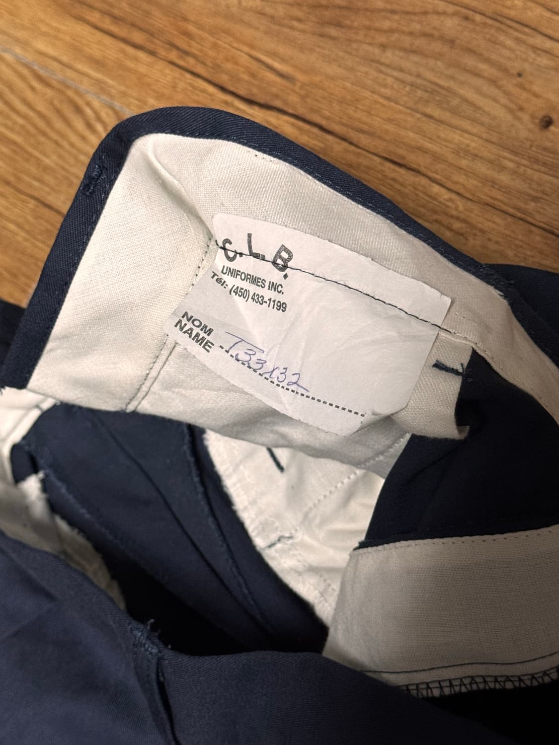 [33] CLB 캐나다 네이비 카고 팬츠 상품이미지4