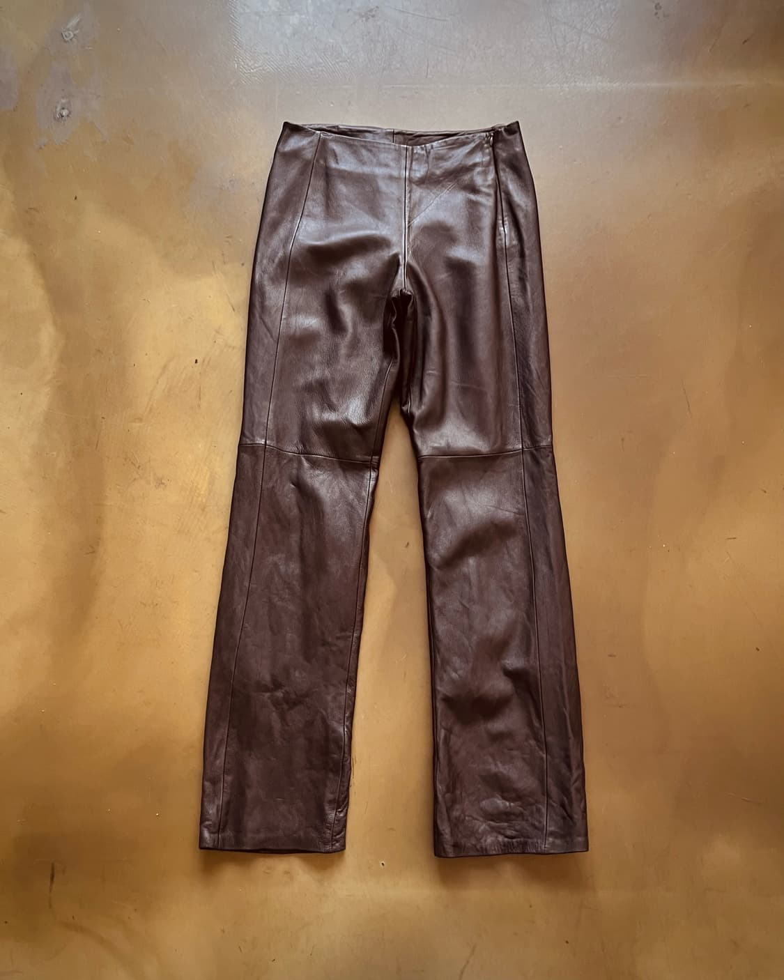 BCBG Maxazria Lambskin Leather Trouser 상품이미지6