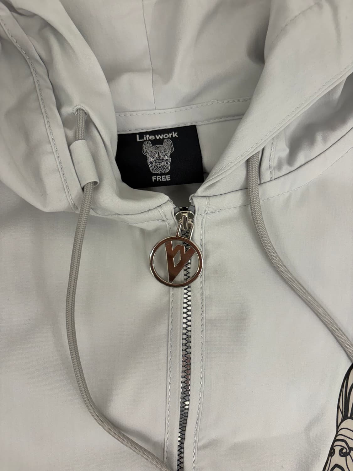 [free] 라이프워크 롱 후드 바람막이 자켓 상품이미지2