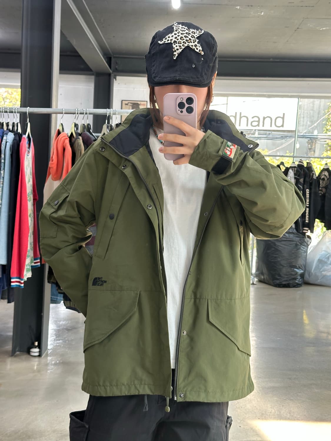 노스페이스 화이트라벨 고프코어 아론윈드자켓 상품이미지4