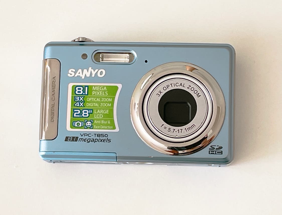 sanyo 산요 VPC T850 8.1MP 빈티지카메라 상품이미지2