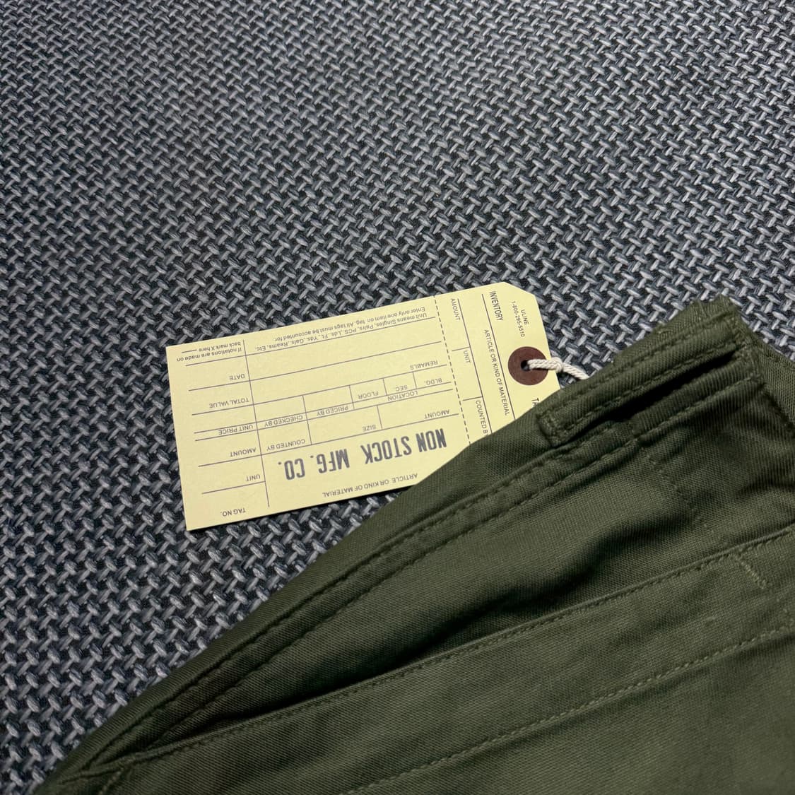 빈티지 밀리터리 퍼티그 팬츠 (L/XL) 상품이미지3