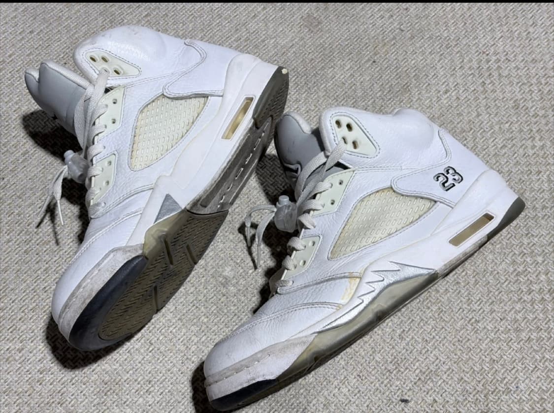 나이키 에어조던 5 레트로 화이트 하이탑 270 상품이미지4
