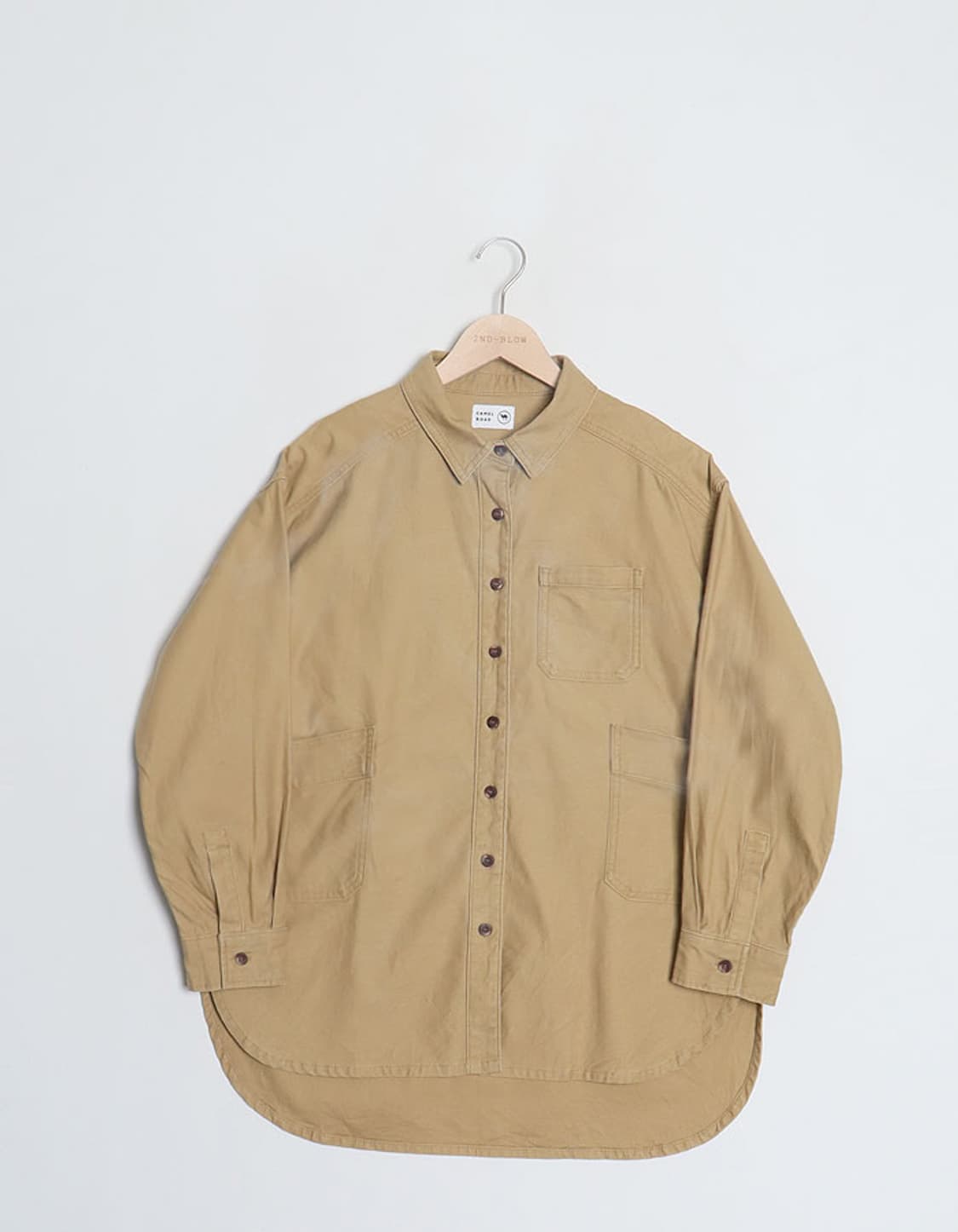 CAMEL ROAD Twill Pocket Shirts 상품이미지1