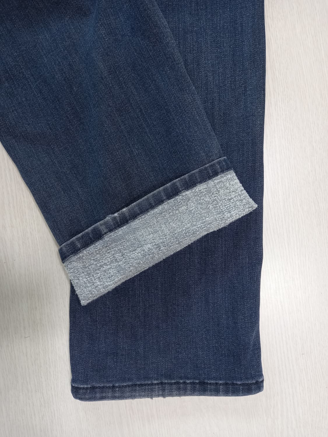 34 CARRERA 약기모 워싱 스판 슬림일자진 진청 34-585 상품이미지6