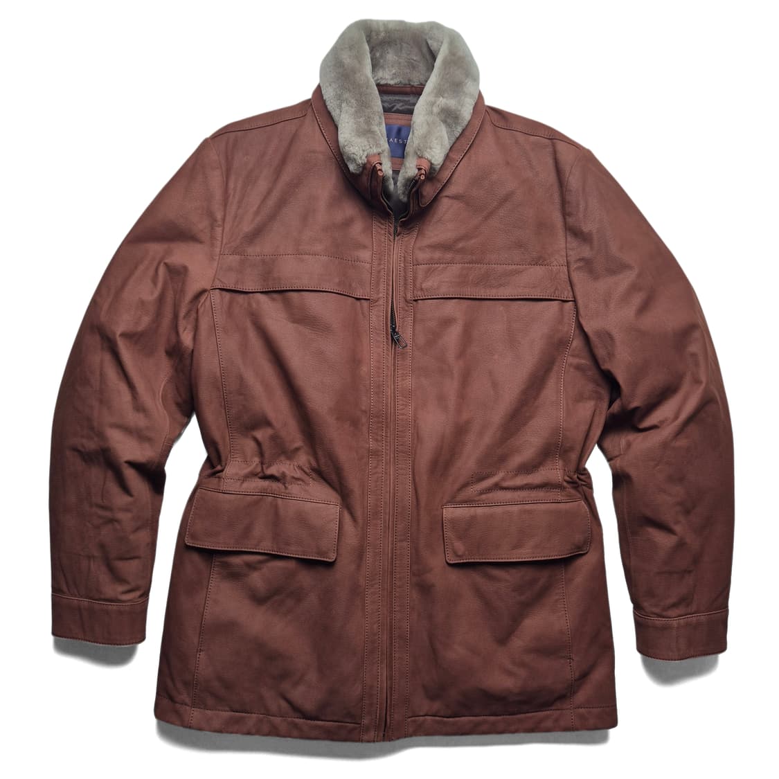 [105] 마에스트로 소가죽 구스다운 패딩자켓 상품이미지2