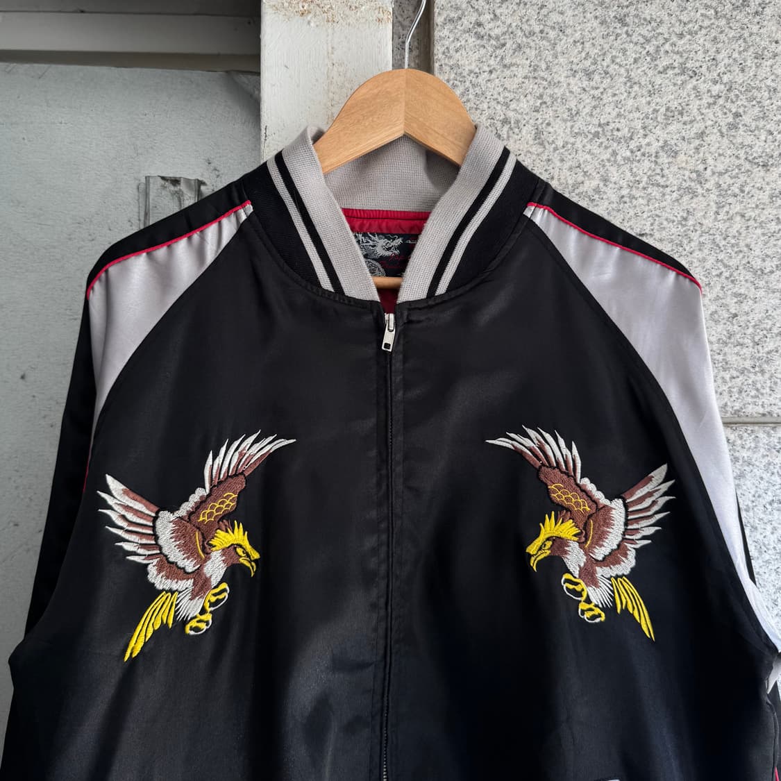 VTG JPN 일본 자수 스카잔 자켓 상품이미지3
