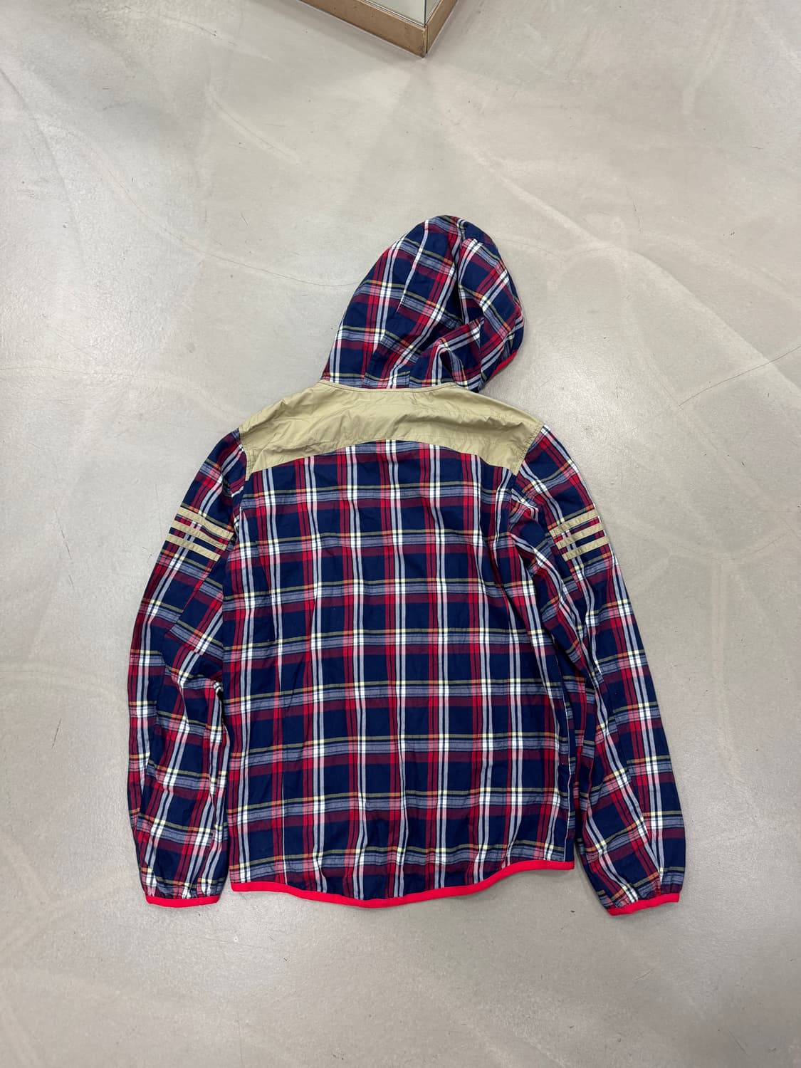 아디다스 체크 후디자켓 M 상품이미지6