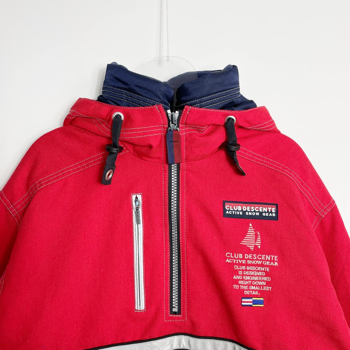 B1 데상트 빈티지 클럽 액티브 스노우 기어 자켓 M사이즈 상품이미지3