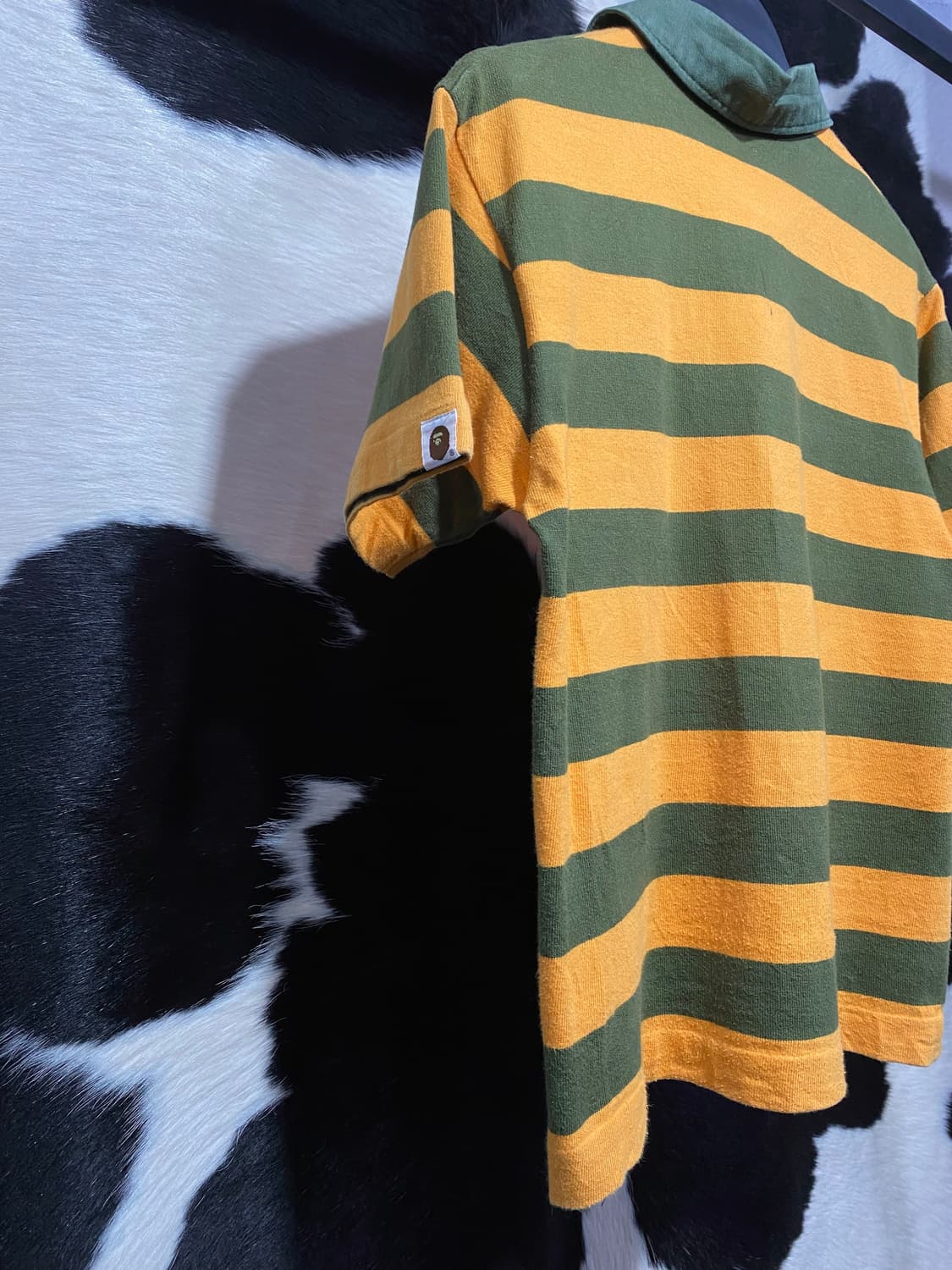 Bape 로고패치 스트라이프 반팔티셔츠 상품이미지5