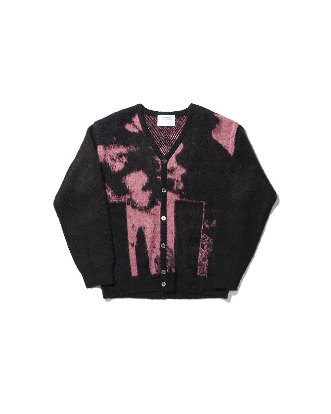 NOMANUAL BD HAIR CARDIGAN PINK (20FW) 상품이미지1