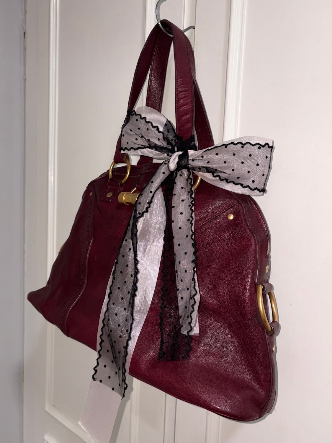 YSL Y logo boston bag 상품이미지2