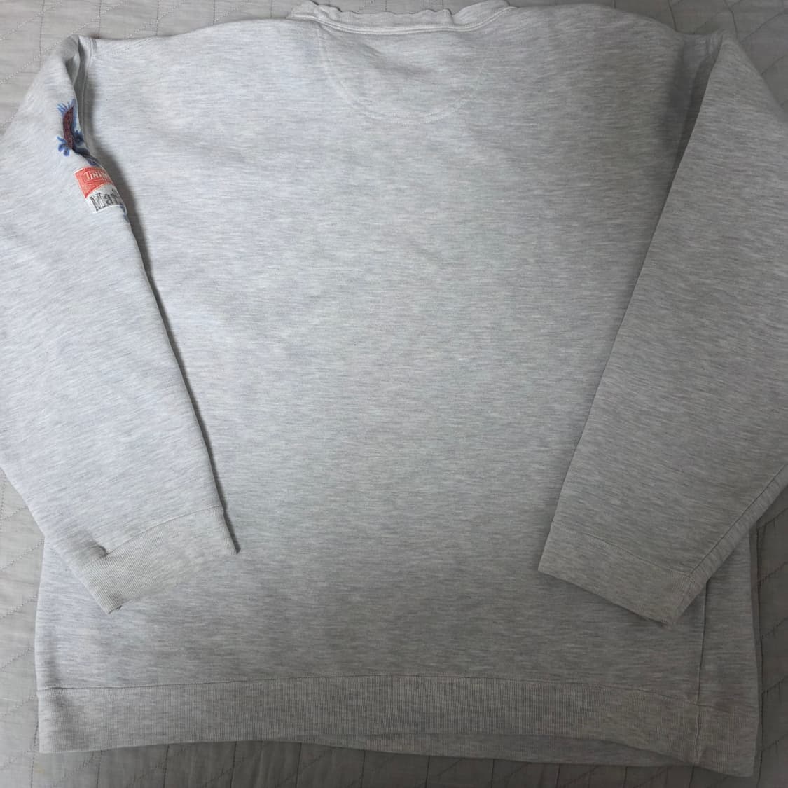 [XL] 90s 빈티지 말보로 스웻 그레이 트래쉬드 상품이미지4