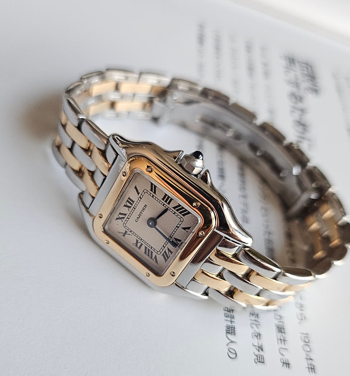 까르띠에 팬더 스몰 18k콤비 상품이미지2