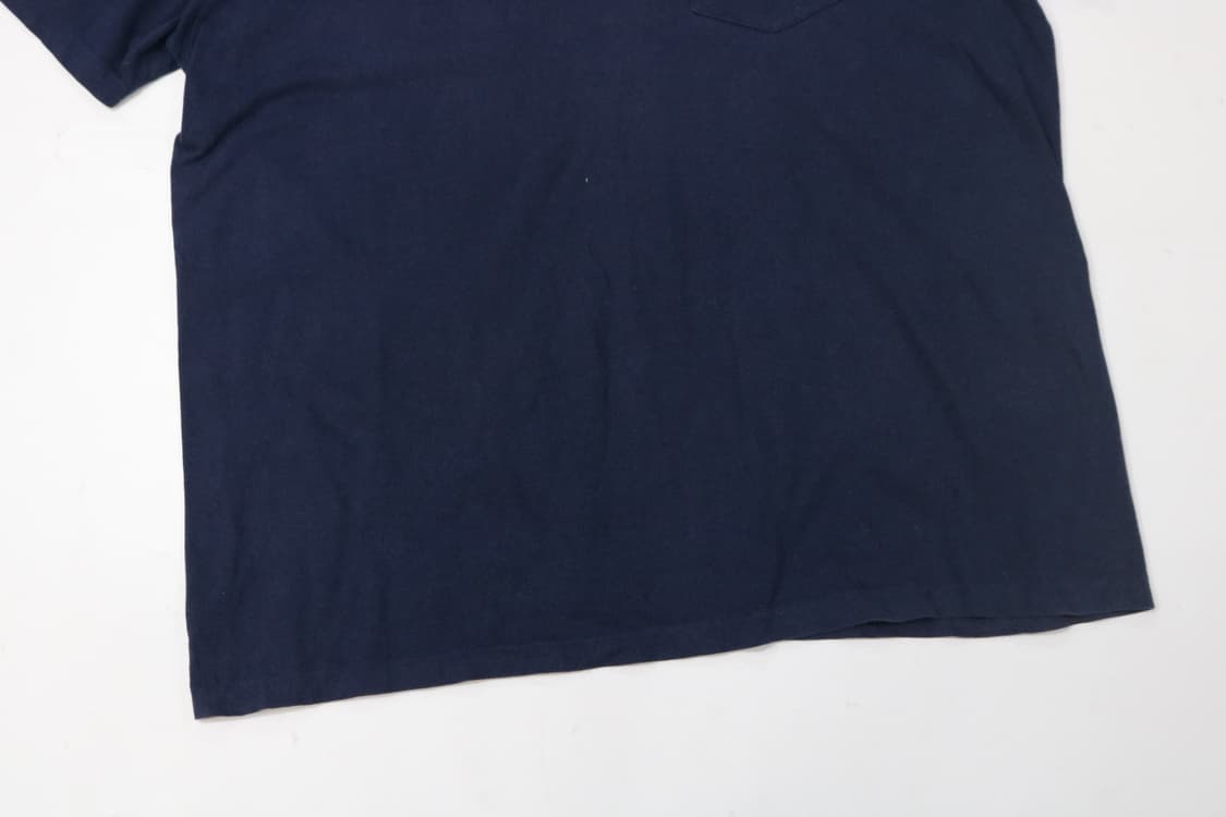 폴로 랄프로렌 90s 빈티지 네이비 포켓 반팔티셔츠 상품이미지4