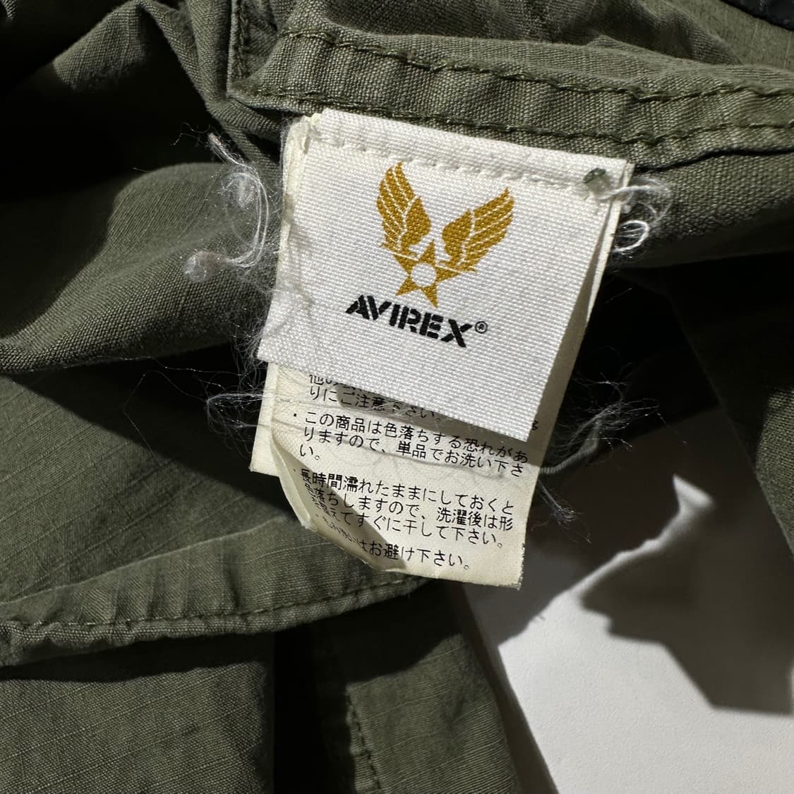 아비렉스 엠브로이디드 밀리터리 정글 퍼티그 자켓 상품이미지7