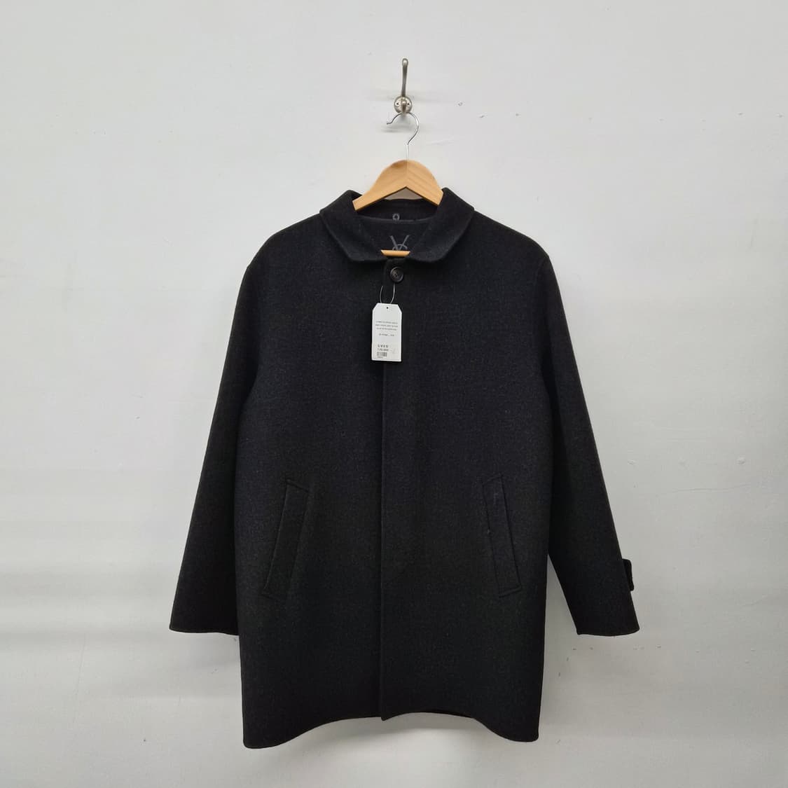 입생로랑 빈티지 루즈핏 울 코트 여성 M 상품이미지1