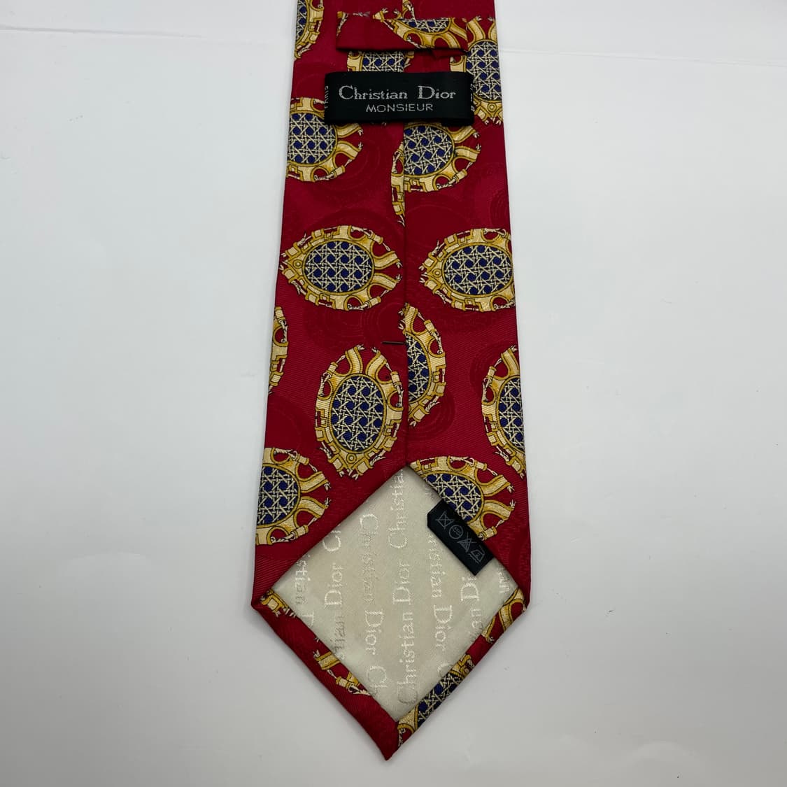 536) (Christian DIOR) 크리스찬 디올 패턴 넥타이 상품이미지2