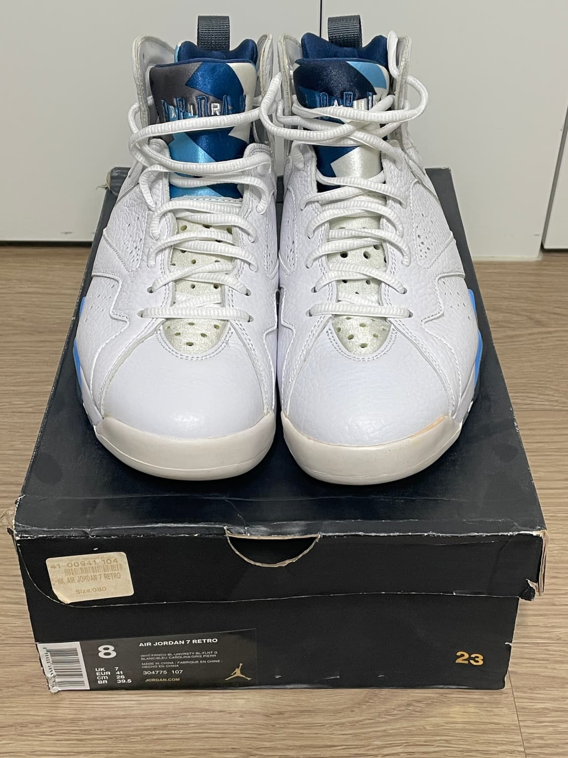 에어조던7레트로 프렌치블루 상품이미지2
