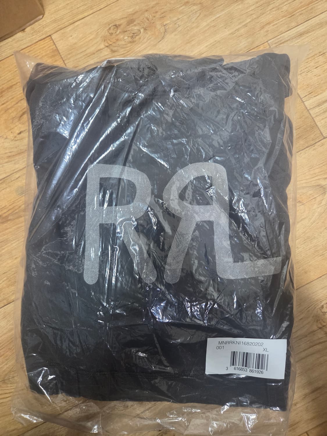 더블알엘 rrl 랜치로고 후드 블랙 상품이미지2