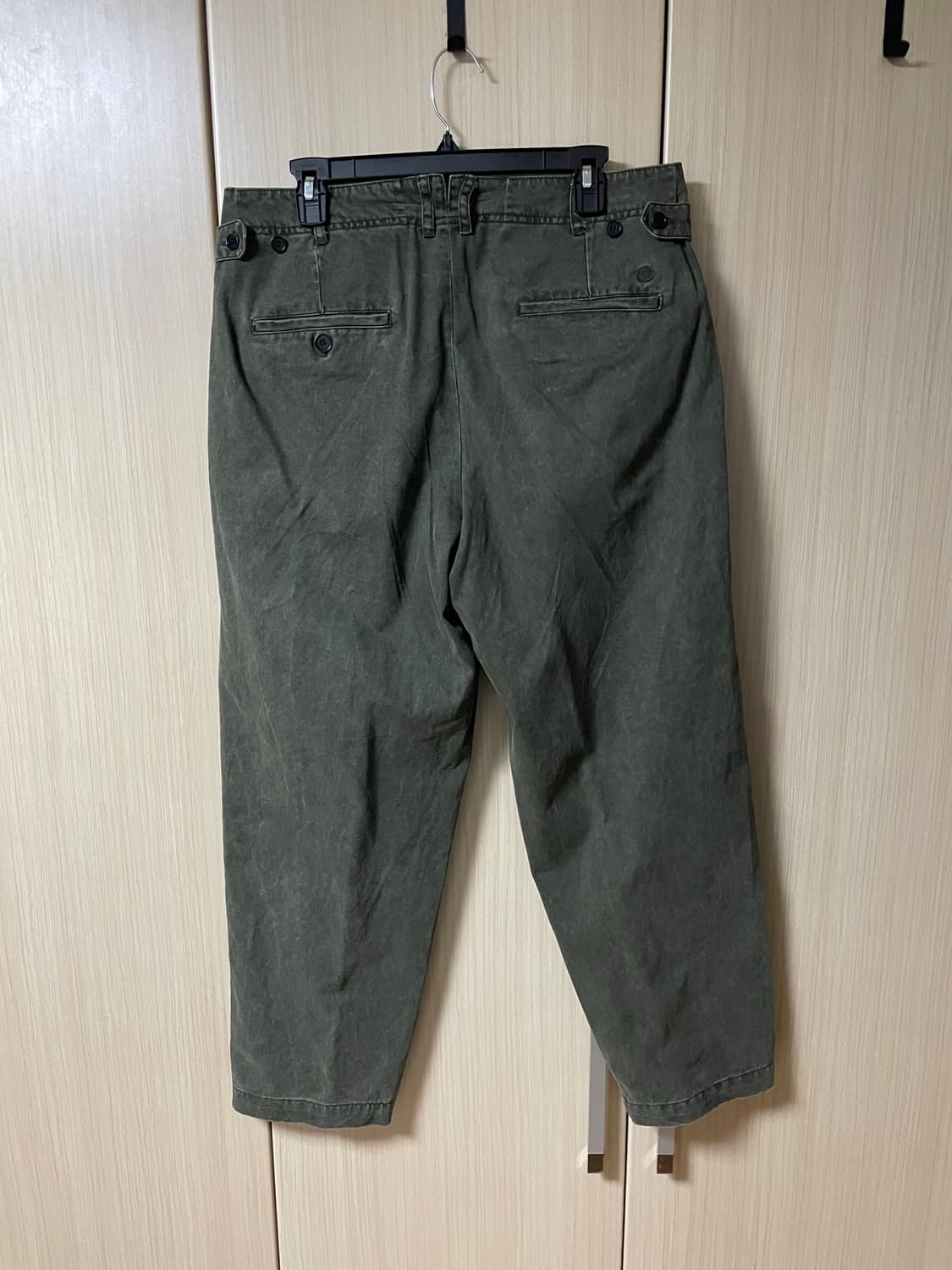 [L] 펜필드 페이디드 앤틸러스 턱 트루저 팬츠 올리브 상품이미지2