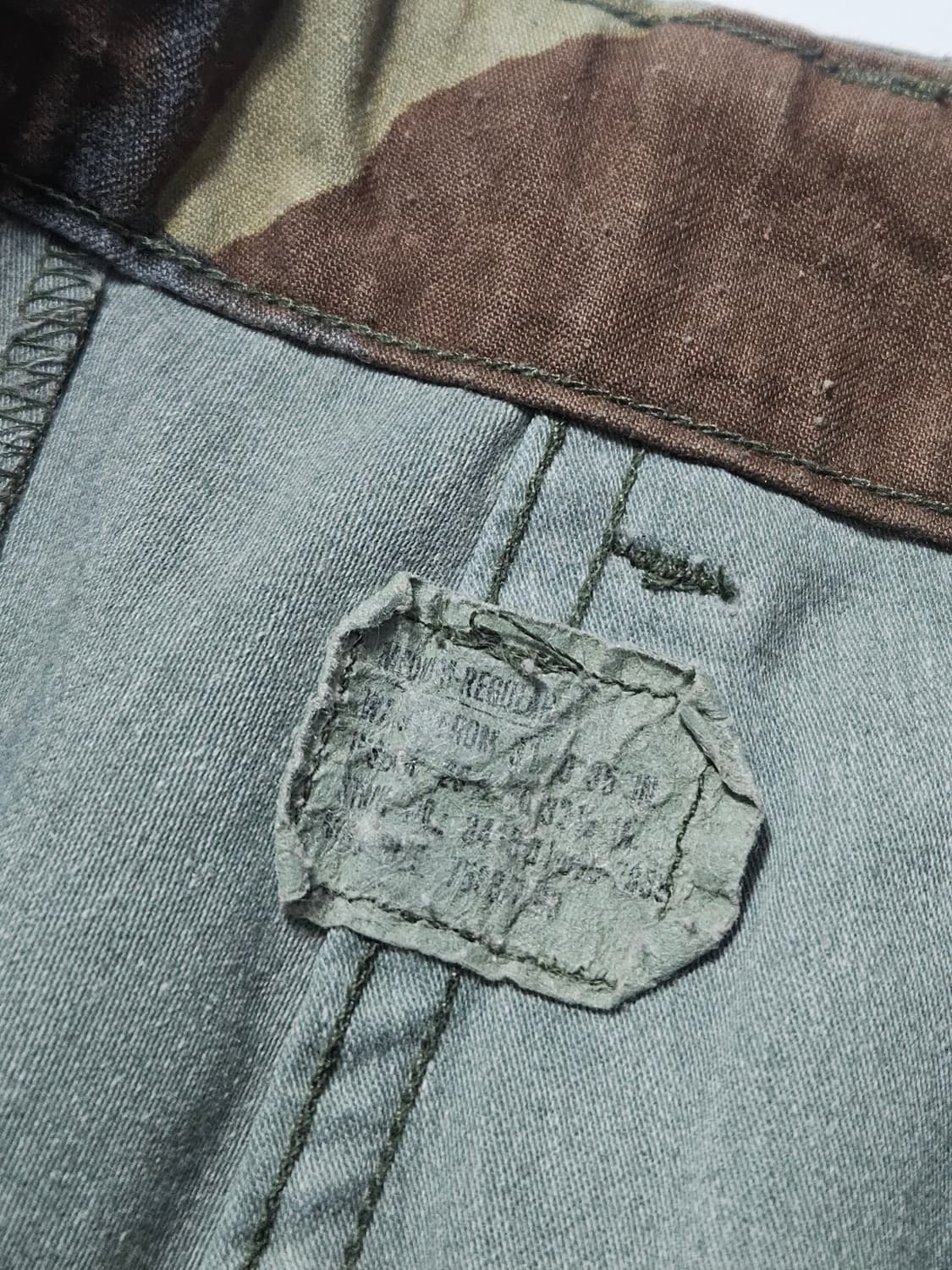 1980's 오리지널 M-65 필드팬츠 우드랜드 M-R ~36 상품이미지4