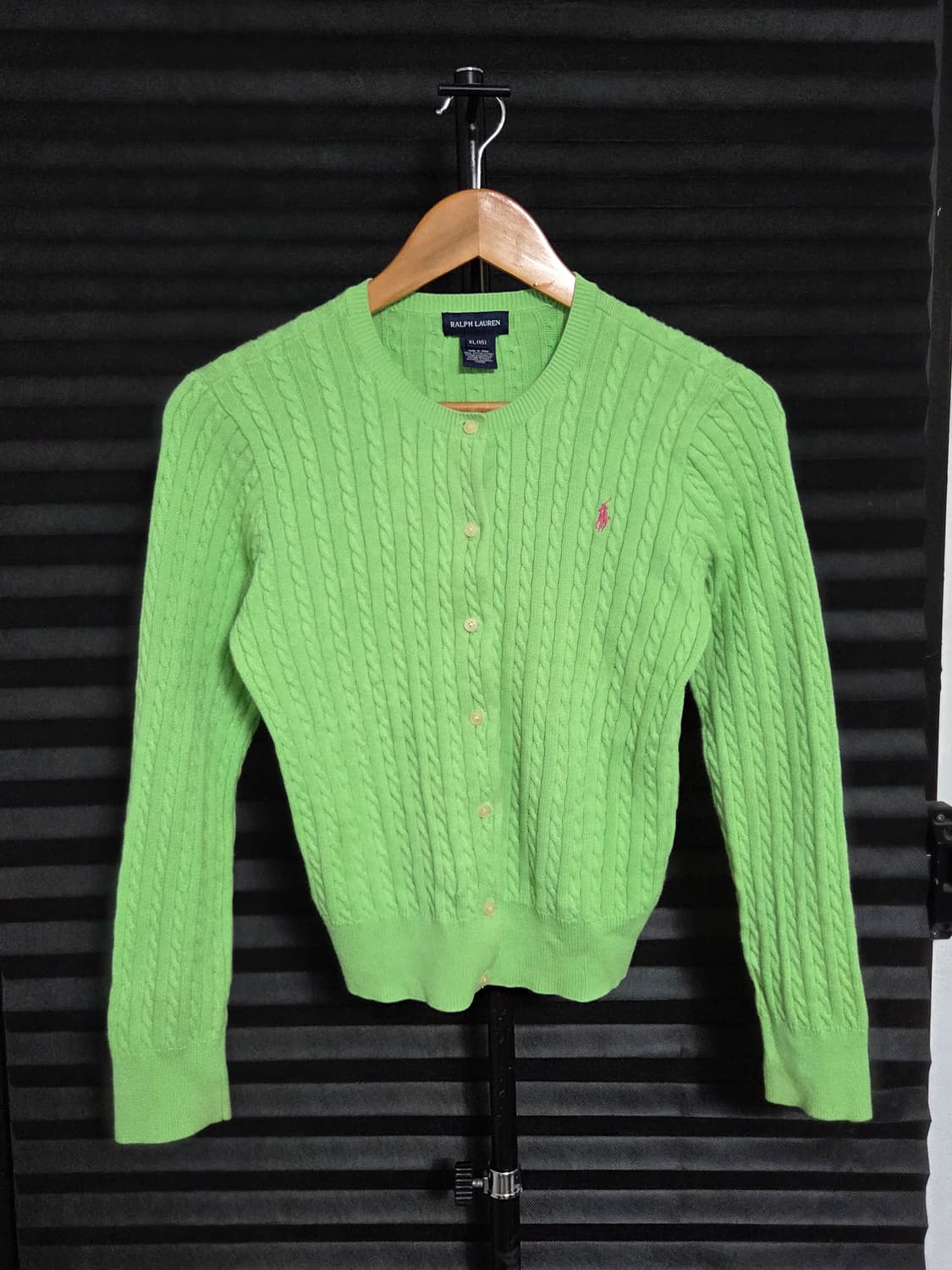 [폴로 랄프로렌] 코튼 케이블 니트 가디건 | 00198 상품이미지1