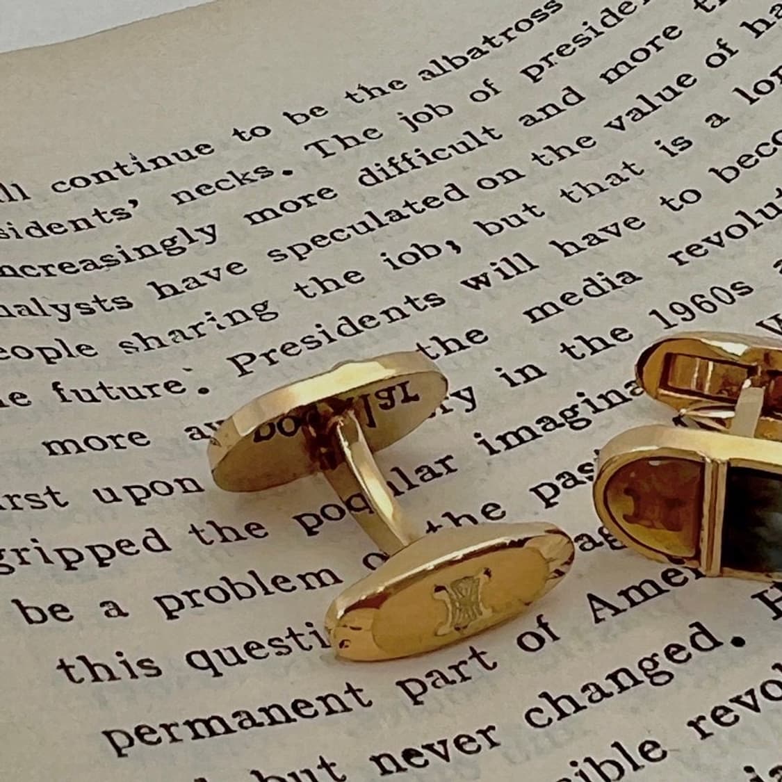 celine / 셀린느 마카담 커프스링크 상품이미지5