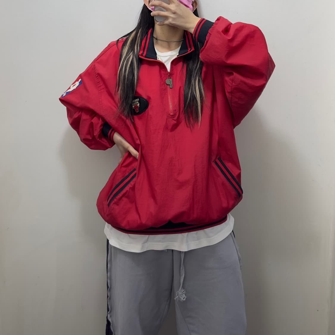 시카고불스 NBA pro layer 바람막이 상품이미지1