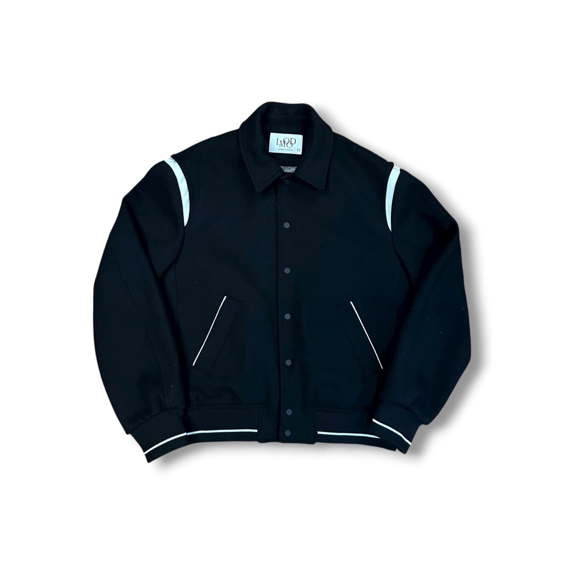 엘무드 바시티 자켓 상품이미지1